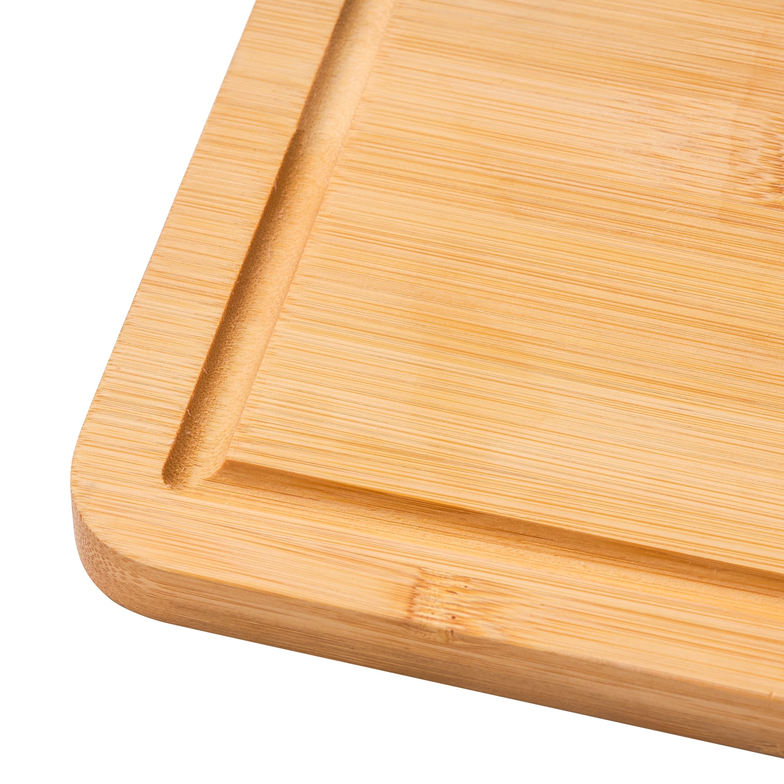 Bamboo Cutting Board Premium Versatile Cut Board With Built-in Handle_voghion.com